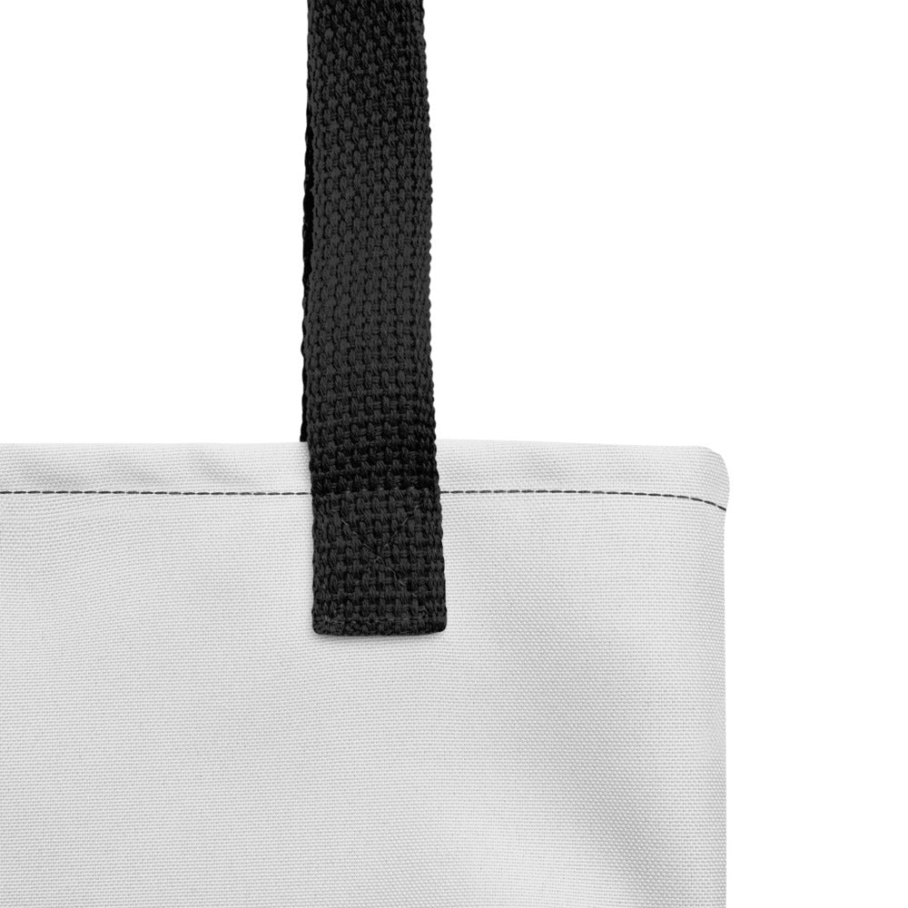Radiansei Simple Silver Tote Bag - Moqaz
