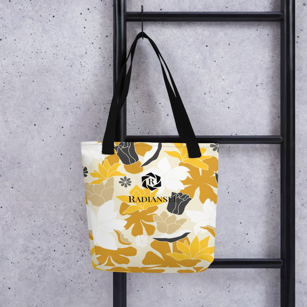 Radiansei Spring Starts Tote Bag - Moqaz