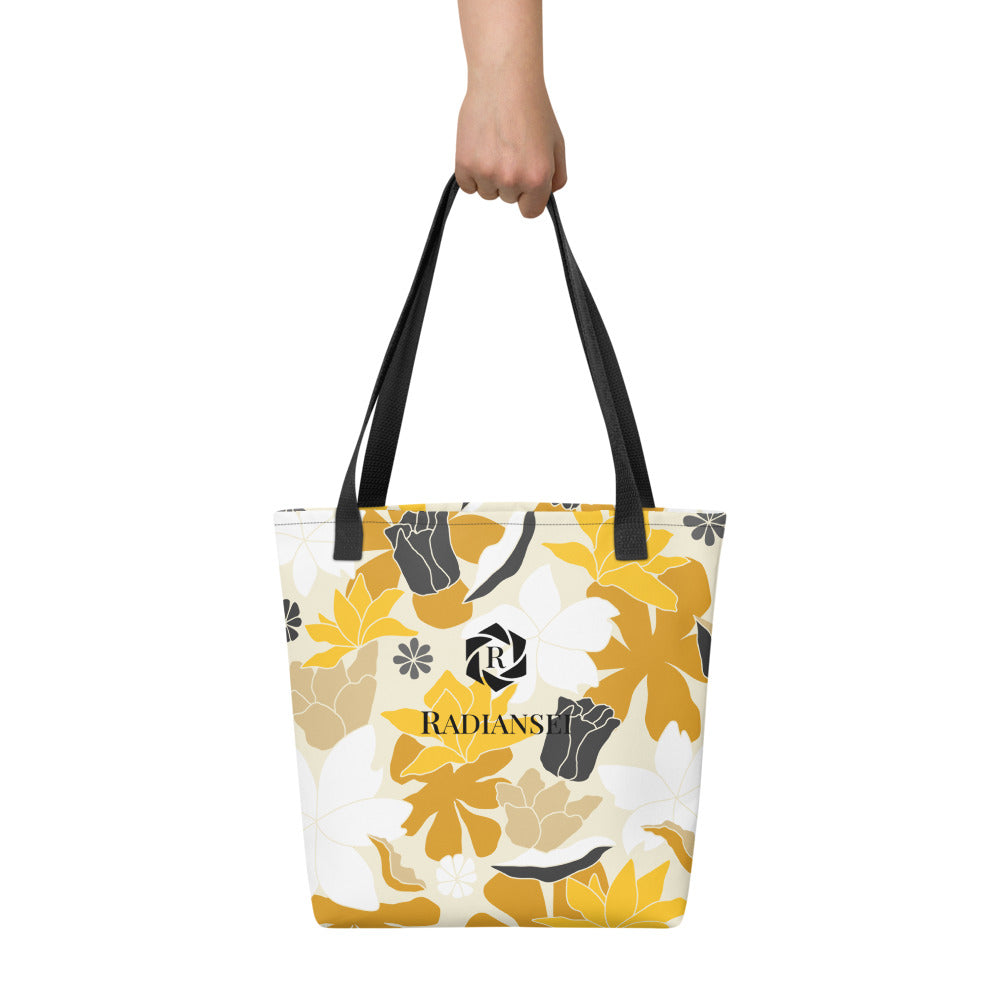 Radiansei Spring Starts Tote Bag - Moqaz