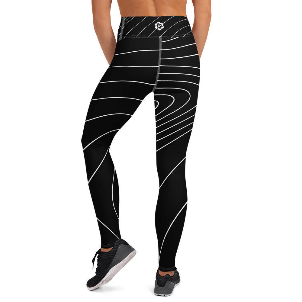 Radiansei Black Cat Yoga Studio Leggings - Moqaz