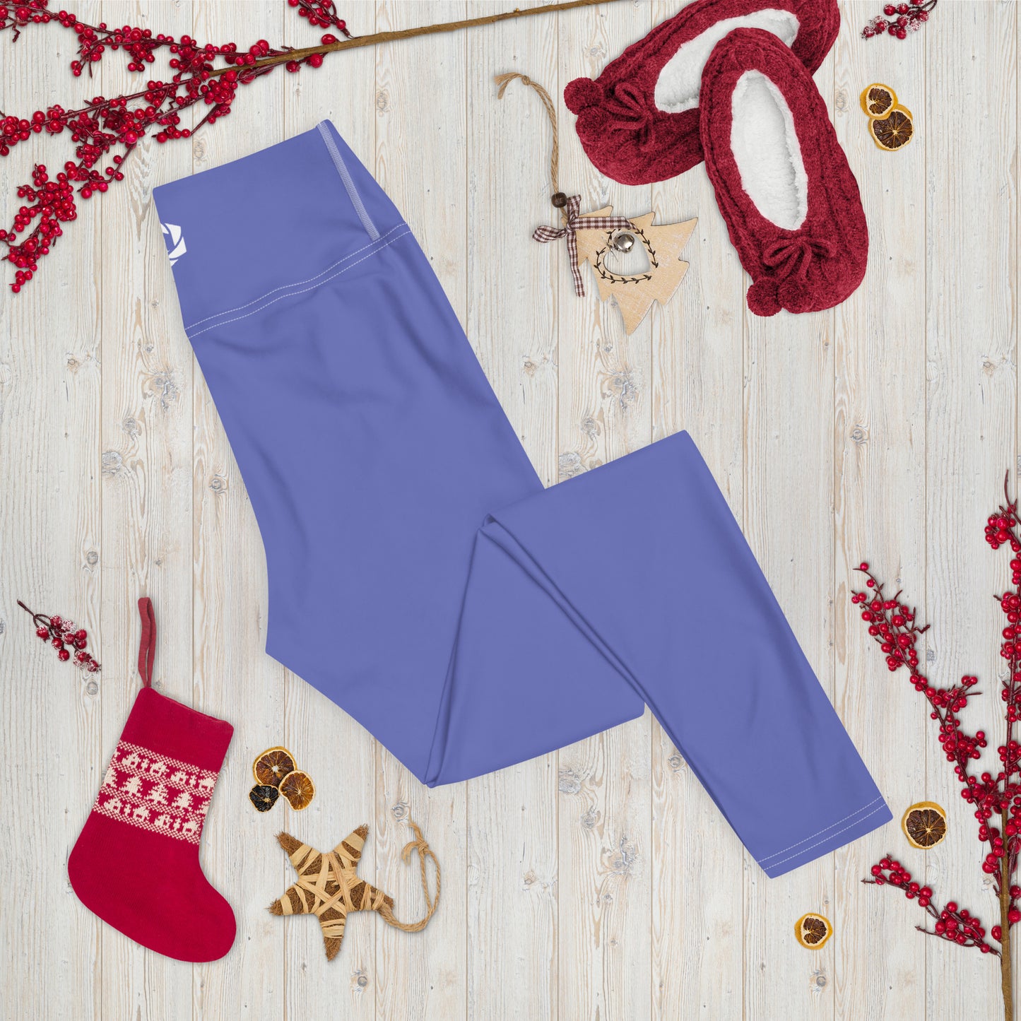 Radiansei Yoga Serene Leggings - Medium Slate Blue - Moqaz