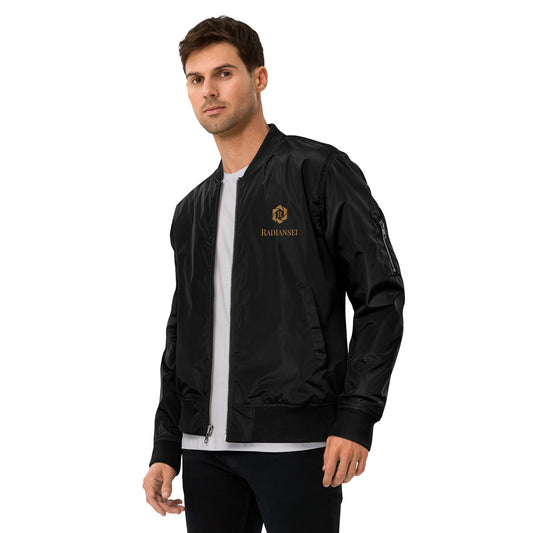 Radiansei Premium Bomber Chap Jacket - Moqaz