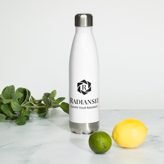 Radiansei Life White Water Bottle - Moqaz